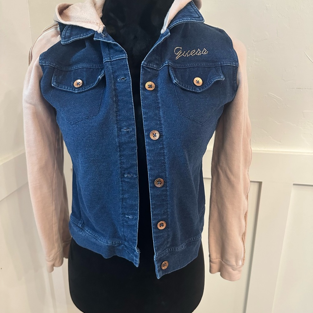 Guess Blue and Pink‎ Jean Jacket for Kids